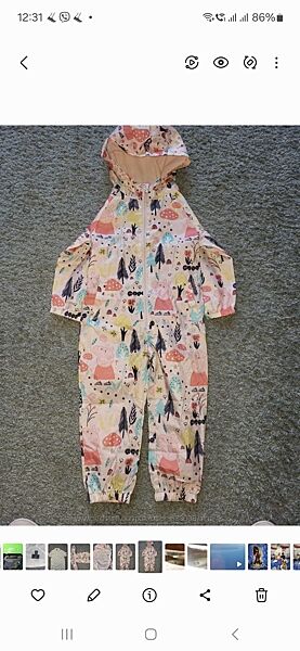 Комбінезон грязепруф 4-5 років