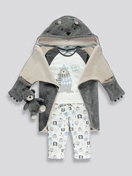 Подарочный набор MATALAN Англия детский халат, пижама игрушка