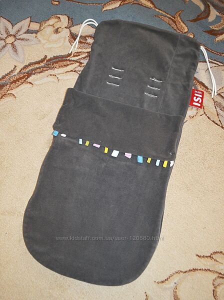 Спальный мешок, конверт, чехол на ножки в коляску Mini Izi флисовый