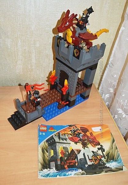 Lego Duplo 4776 Башня дракона. Оригинал Лего