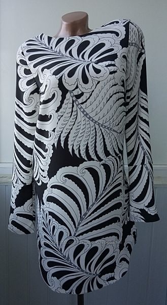 Платье футляр из плотного шифона H&M 