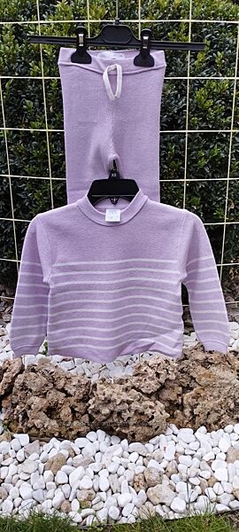 Теплий костюм zara на дівчинку 3-4 роки