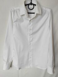 Нарядная рубашка Reserved slim fit размер 140 идеал сост