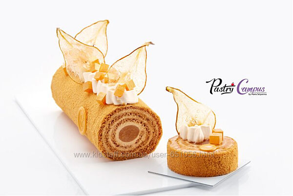 Рулет Медовик с грушами и чаем Мария Селянина