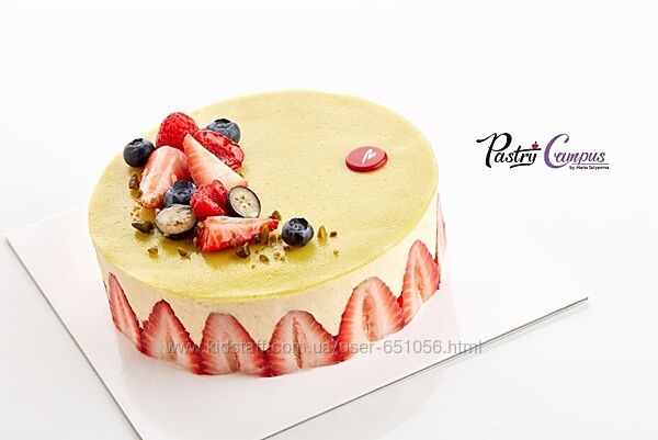 Фрезье с фисташковым кремом Мария Селянина