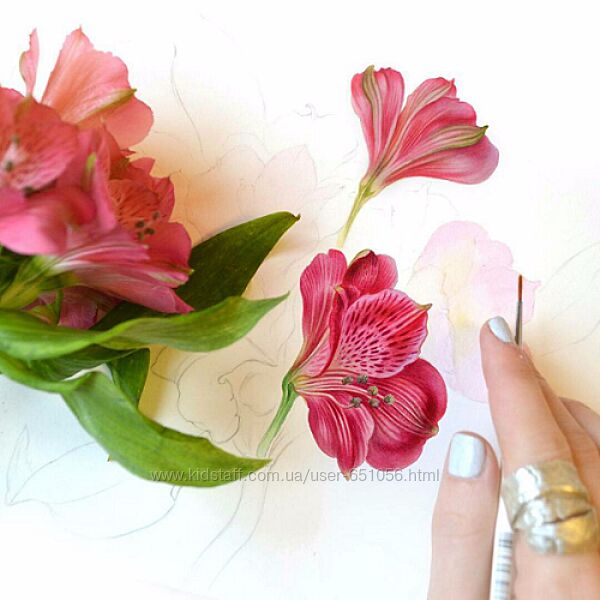 Акварель. Ботаническая живопись Светлана Лансе lectoroom