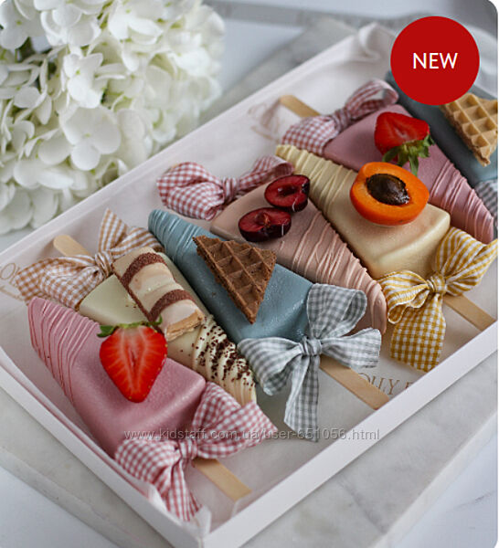 Чизкейки на палочке Лето 2.0 Ольга Вьюгина Lolly. bakery