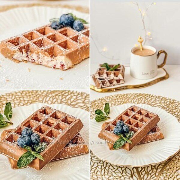 Десерт Венские вафли Пломбир в карамели Екатерина Завирюха