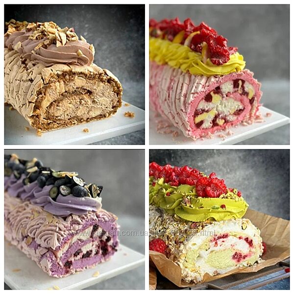 Меренговые рулеты Gift cookies Николай Гагарин