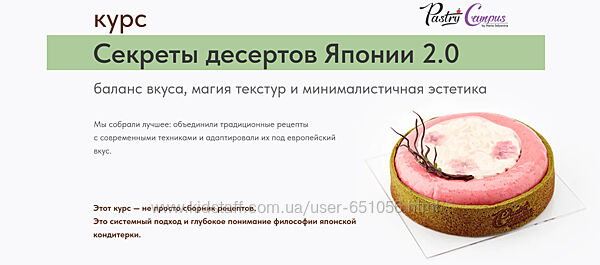 Секреты десертов Японии 2.0. Обновление 2025 Мария Селянина Pastry Campus