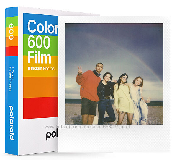 Плівка касета Polaroid 600 / Now / OneStep  Color Film 8 фото