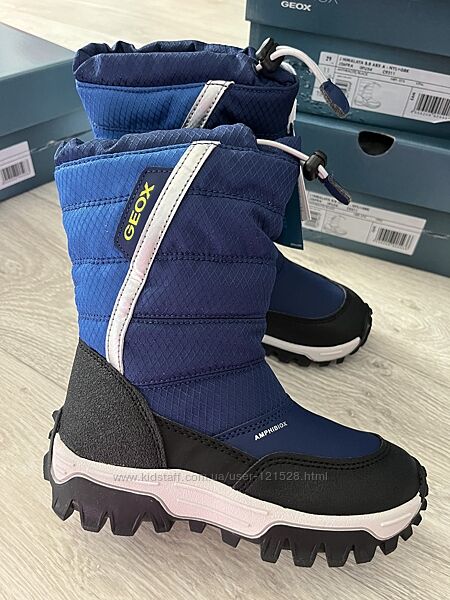 Зимові чоботи Geox Himalaya з мембраною Amphibiox, 28р Оригінал