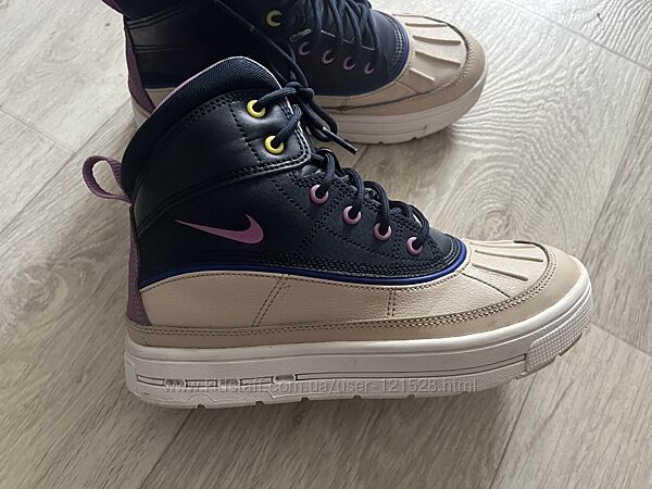 Nike оригінал шкіряні черевики в ідеальному стані 36р