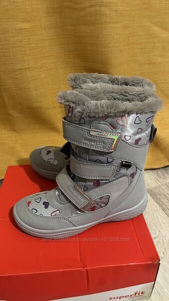 Дитячі зимові чоботи Superfit Crystal з мембраною Gore-Tex 30р