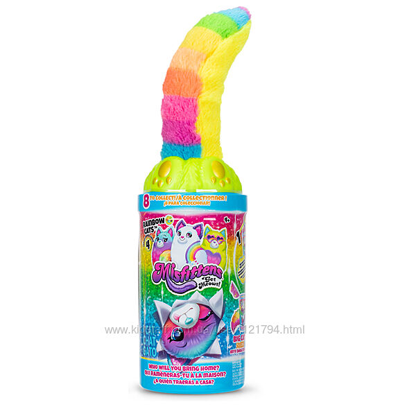 М&acuteяка іграшка Misfittens W4 Котик у банці 03936W4