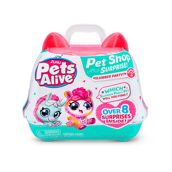 9532 Інтерактивний ігровий набір Pets Alive Повторюшка-сплюшка