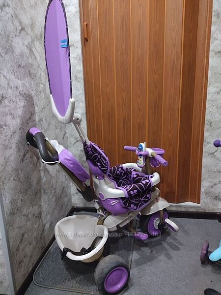 Велосипед Smart Trikе Dream 4 в 1 бузковий 8000700, бв