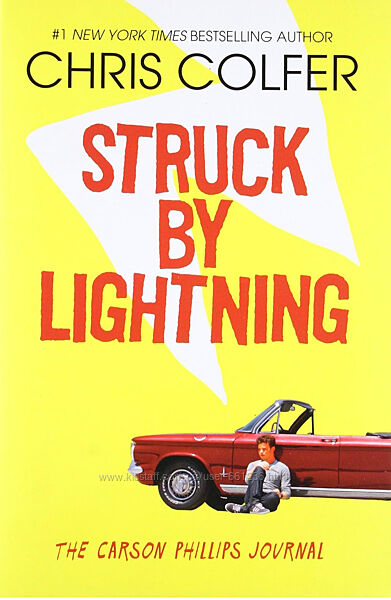 Книга Struck by lightning, Кріс Колфер