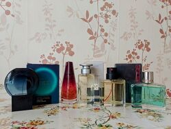 Oriflame S8, My Red, Avon Life, Free, Christian Lacroix Nuit, Architect.