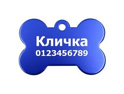 Адресники с гравировкой для собак и кошек