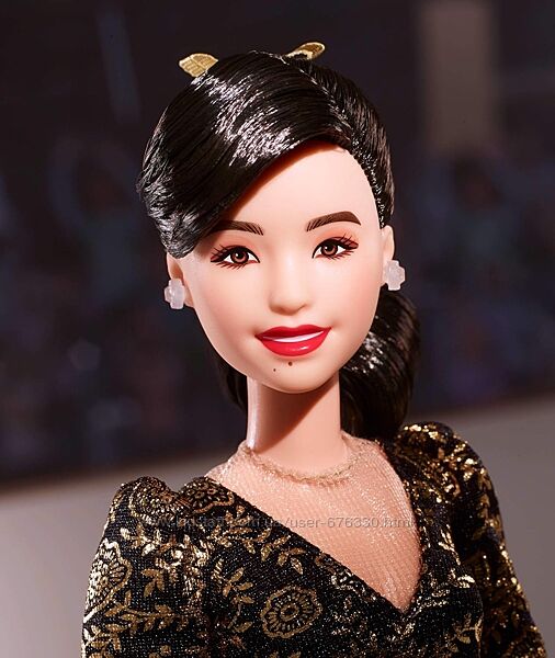 Лялька колекційна Barbie Inspiring Women Kristi Yamaguchi Крісті Ямагучі 
