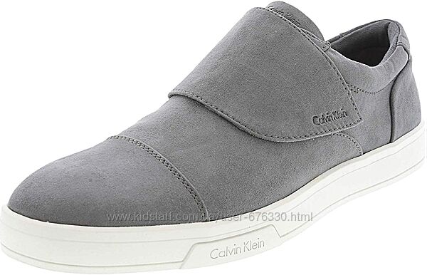 Мокасины туфли Calvin Klein Beacon Microsuede Microfiber Fashion Sneaker 