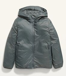 Куртка Old Navy Reversible Sherpa-Lined Hooded Zip Jacket For Boys с шерпой