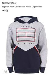 Кофта худи Tommy Hilfiger Big Boys Noah Colorblocked Fleece Logo Hoodie