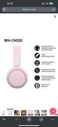 Навушники On-ear Sony WH-CH520 Pink