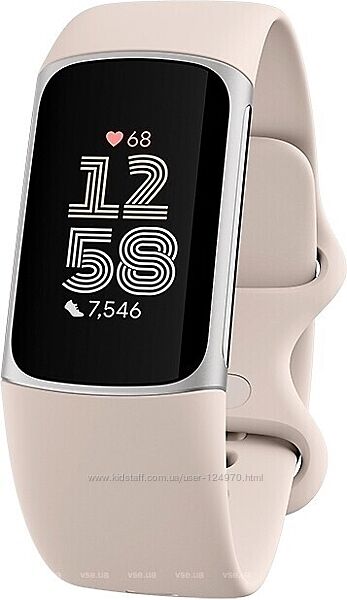 Фітнес-браслет Fitbit Charge 6 Porcelain / Silver