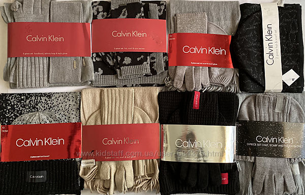 Наборы шапка /шарф /перчатки Calvin Klein