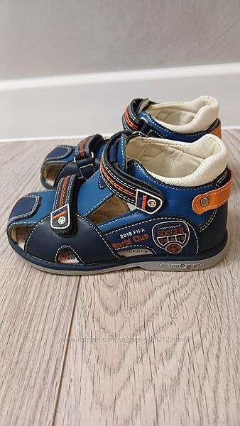 Ортопедичні шкіряні сандалі Tom. m, 25 р.