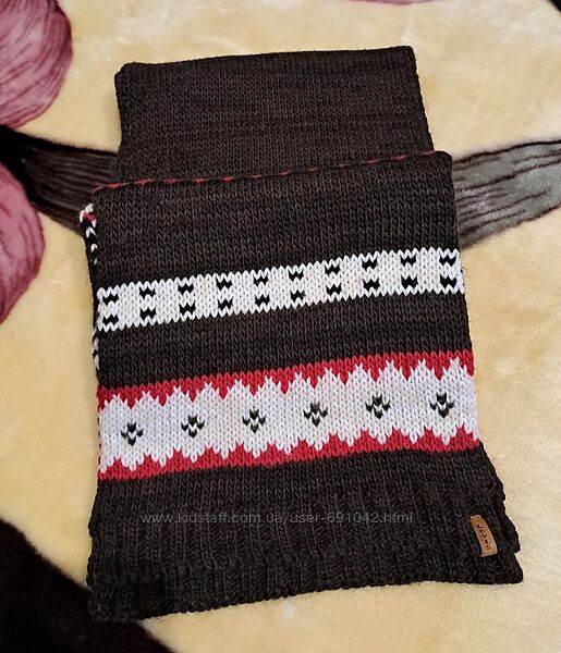 Фирменный вязанный мужской шарф Levis 