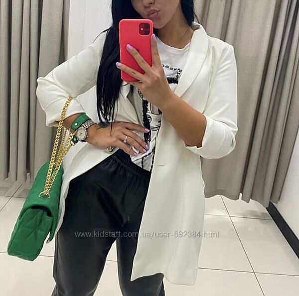 Білий піджак, жакет