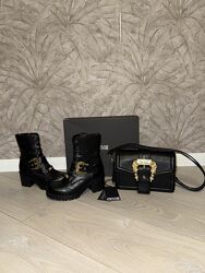 Розкішні брендові черевики ботінки Versace Jeans Couture 