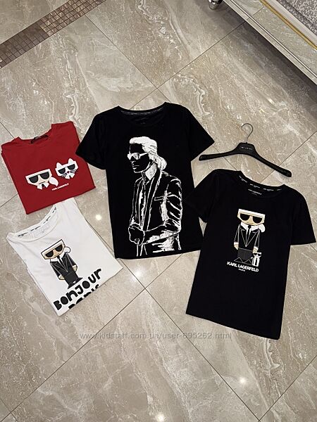 Брендові футболки Karl Lagerfeld . 