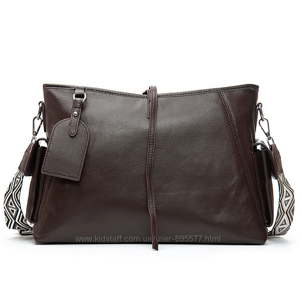 Жіноча сумка з натуральної шкіри