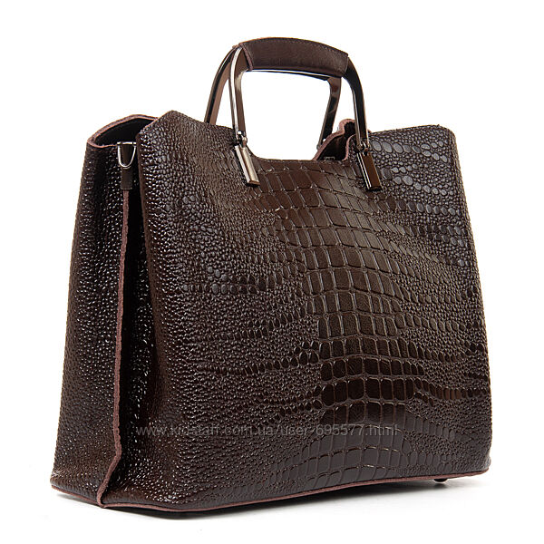 Жіноча сумка Alex Rai з натуральної щільної шкіри.