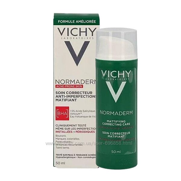 Vichy Normaderm Mattifying для комплексної корекції проблемної шкіри