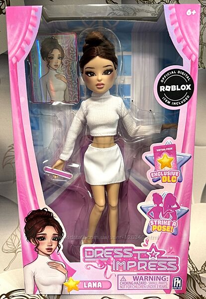 США Дуже рідкісна колекційна лялька Dress To Impress Lana Fashion Doll
