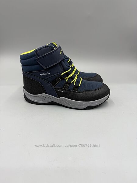 Зимові черевики Geox Sentiero 33, 34, 35, 36, 37, 38, 39 р