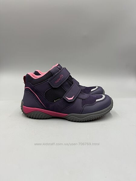 Демісезонні утеплені черевики Superfit Storm 35 gore-tex