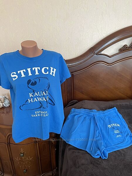 Літній костюм шорти футболка Disney Stitch з Німеччини