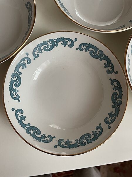 Тарілки піали Crown Essex Capri Ironstone Англія з Німеччини