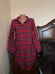 Фланелева нічна сорочка ночнушка байка нова з Німеччини