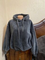 Хутряна тепла толстовка світшот кофта худі з Німеччини