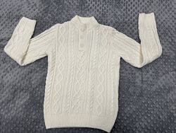 белый свитер джемпер Gee Jay Boys для мальчика р.152