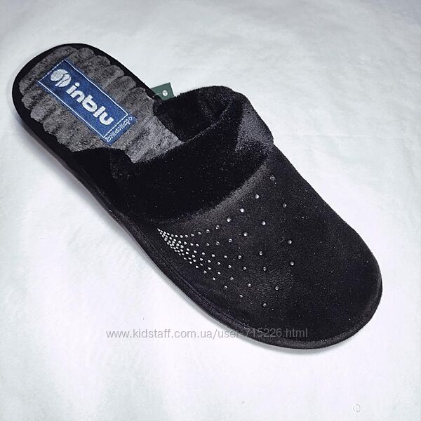 Теплі, комфортні домашні капці тм Inblu