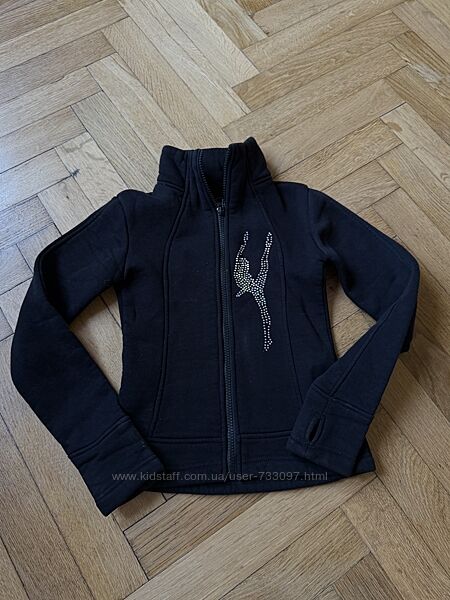 Тепла кофта на флісі для гімнастки