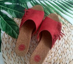 Шлепанцы UGG размер 9, замш